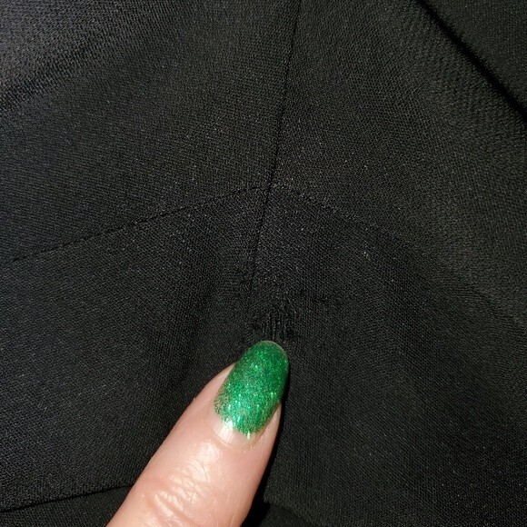 A.L.C. Black Open Back Scoop Neck Front Zip Jumpsuit size 2 - Picture 10 of 10